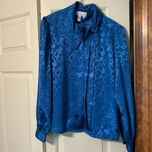Blouse for Holidays Laura & Jay size 8 EUC